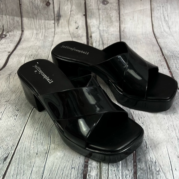 Jeffrey Campbell bubblegum sandal - Picture 2 of 5